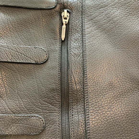 PACIOTTI Designer Black Leather Over Knee Boots Silver 41 US 10-10.5 EXCELLENT! - Picture 16 of 16